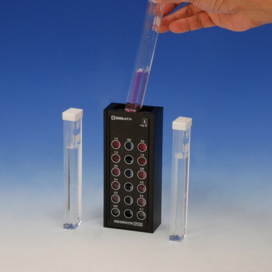 残留塩素測定器 Dpd法 樹脂板仕様 試薬付 柴田科学株式会社