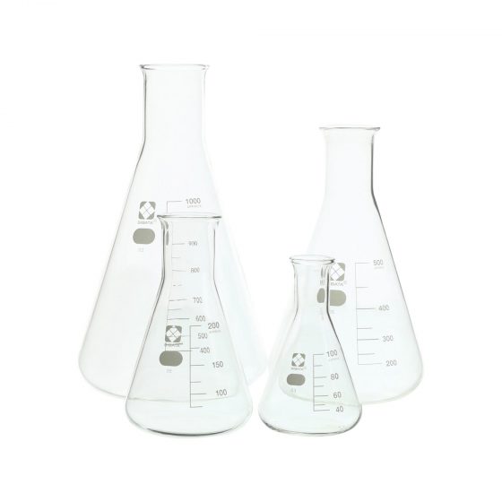 三角フラスコ 目安目盛付 柴田科学株式会社