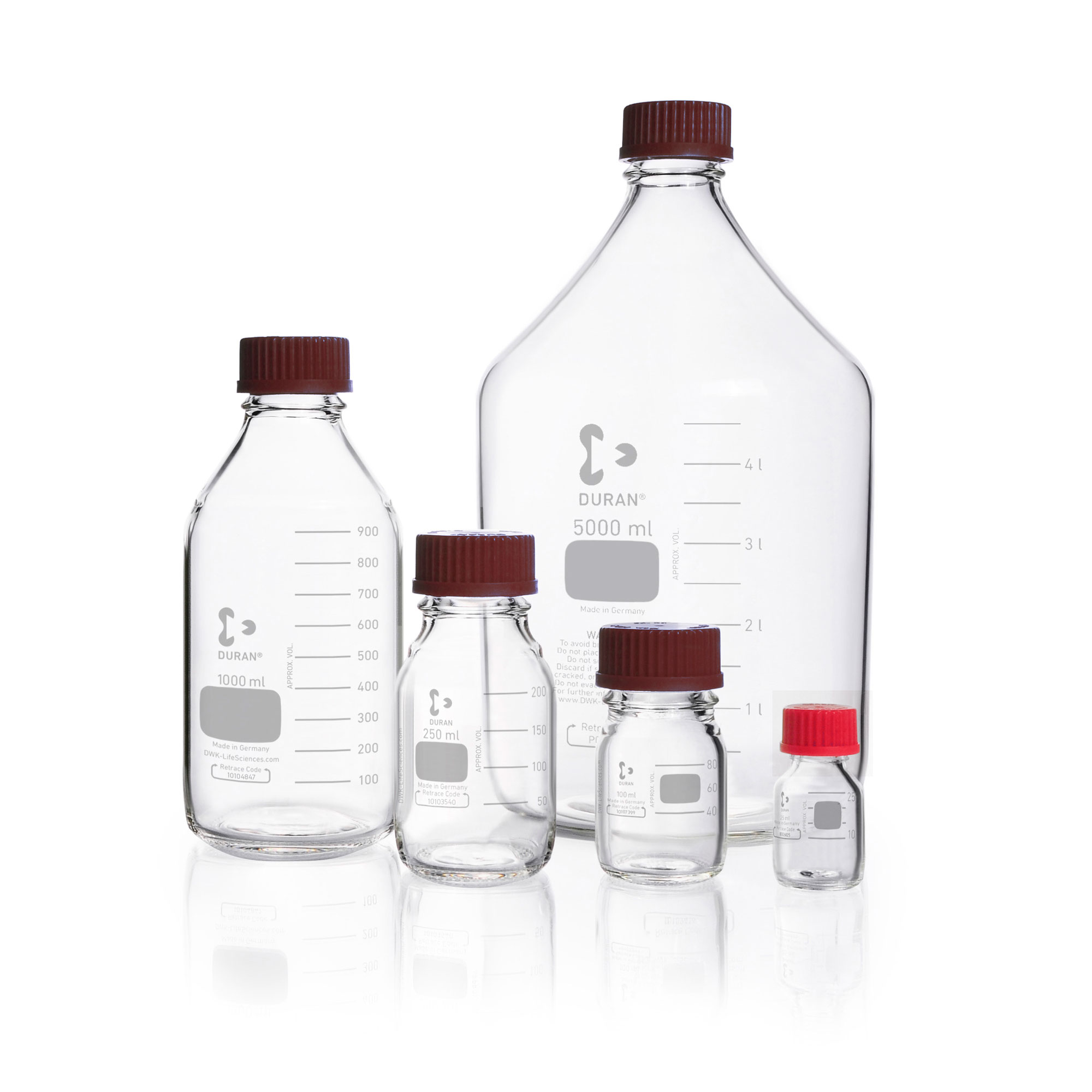 メール便なら送料無料】 HPLCねじ口びん 4ポートキャップ付 500mL 017270-500A