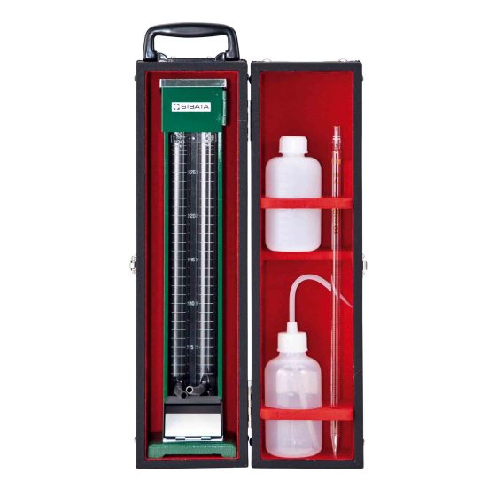 共栓比色管 100mL 上水試験法用 〔080520-066〕 6-291-12 比色管（共通摺合） 100mL AXEL アズワン